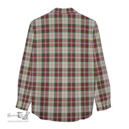 ScotsTee Shop Scottish MacLean Dress Clan Crest Tartan Womens Long Sleeve Shirt