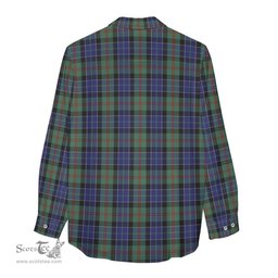 ScotsTee Shop Scottish McFadzen #02 Clan Tartan Womens Long Sleeve Shirt