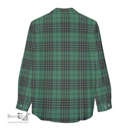 ScotsTee Shop Scottish MacLean Hunting Ancient Clan Tartan Womens Long Sleeve Shirt