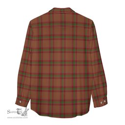 ScotsTee Shop Scottish McBrayer Clan Tartan Womens Long Sleeve Shirt