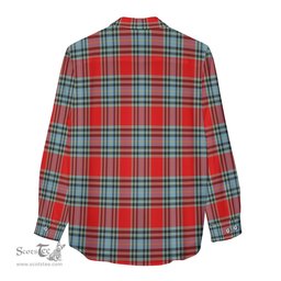 ScotsTee Shop Scottish MacLeay Clan Tartan Womens Long Sleeve Shirt