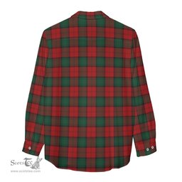 ScotsTee Shop Scottish Stewart of Atholl Clan Crest Tartan Womens Long Sleeve Shirt