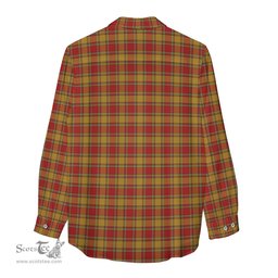 ScotsTee Shop Scottish Scrymgeour Clan Crest Tartan Womens Long Sleeve Shirt