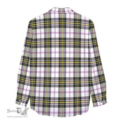 ScotsTee Shop Scottish MacPherson Dress Modern Clan Crest Tartan Womens Long Sleeve Shirt