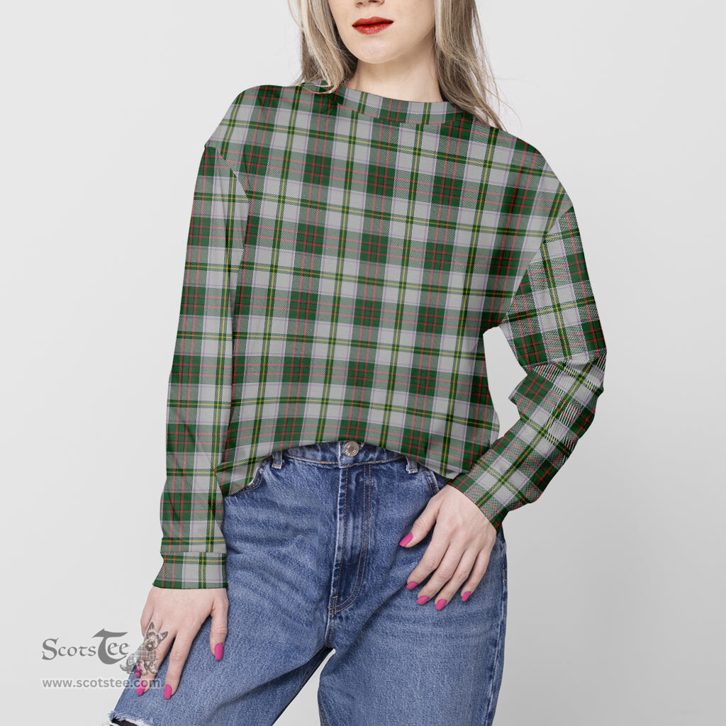 ScotsTee Shop Scottish Taylor Dress Clan Tartan Womens Raglan Sleeve Sweatshirt