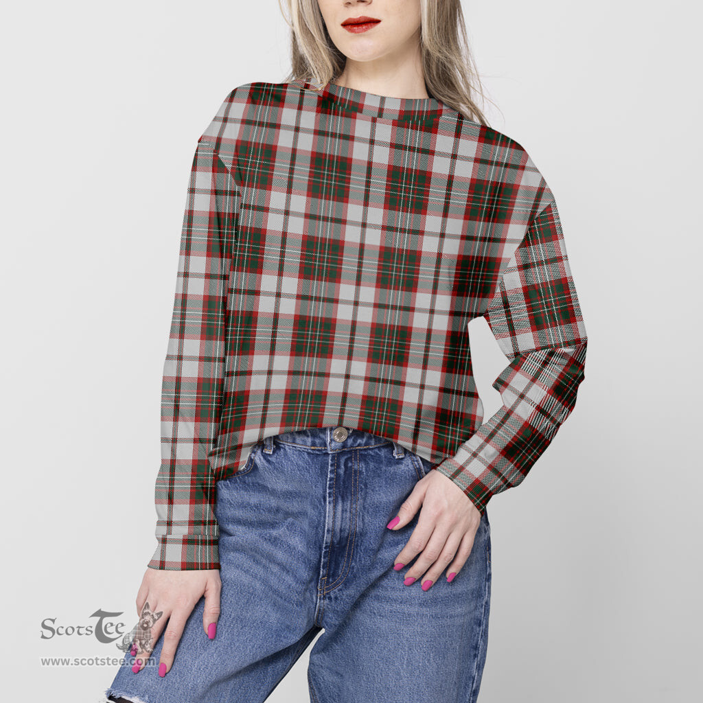 ScotsTee Shop Scottish Scott Dress Clan Tartan Womens Raglan Sleeve Sweatshirt