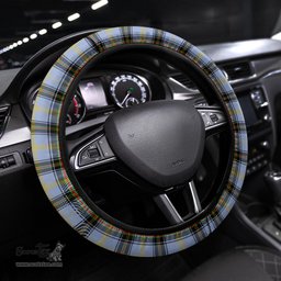 ScotsTee Shop Scottish Bell of the Borders Clan Tartan Steering Wheel Cover