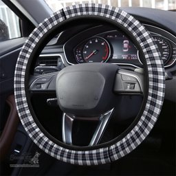 ScotsTee Shop Scottish MacRae Dress Modern Clan Tartan Steering Wheel Cover