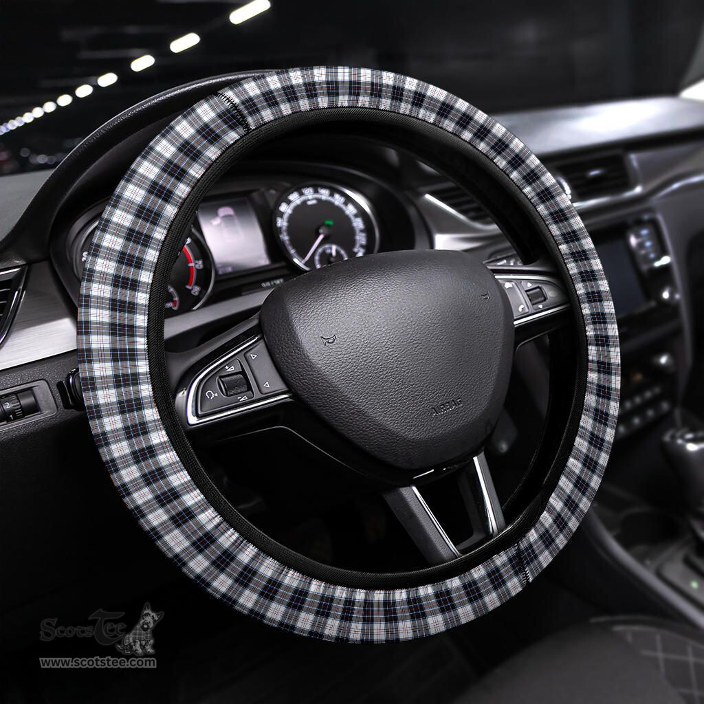 ScotsTee Shop Scottish MacRae Dress Modern Clan Tartan Steering Wheel Cover