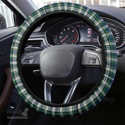 ScotsTee Shop Scottish Gordon Dress Ancient Clan Tartan Steering Wheel Cover
