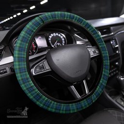 ScotsTee Shop Scottish MacNeil of Colonsay Clan Tartan Steering Wheel Cover