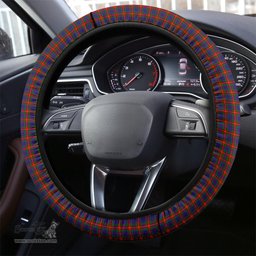 ScotsTee Shop Scottish Fraser (of Lovat) Clan Tartan Steering Wheel Cover