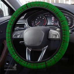 ScotsTee Shop Scottish Don (Tribe-of-Mar) Clan Tartan Steering Wheel Cover