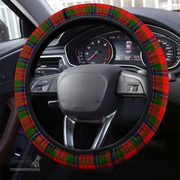 ScotsTee Shop Scottish MacNicol (of Scorrybreac) Clan Tartan Steering Wheel Cover