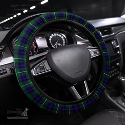 ScotsTee Shop Scottish MacDonald of the Isles Clan Tartan Steering Wheel Cover