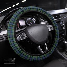 ScotsTee Shop Scottish Macdonnell Of Glengarry Ancient Clan Tartan Steering Wheel Cover