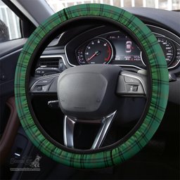 ScotsTee Shop Scottish Ross Hunting Ancient Clan Tartan Steering Wheel Cover