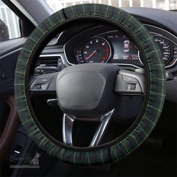 ScotsTee Shop Scottish US Army Tartan Clan Tartan Steering Wheel Cover