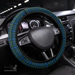 ScotsTee Shop Scottish Robertson Hunting Ancient Clan Tartan Steering Wheel Cover