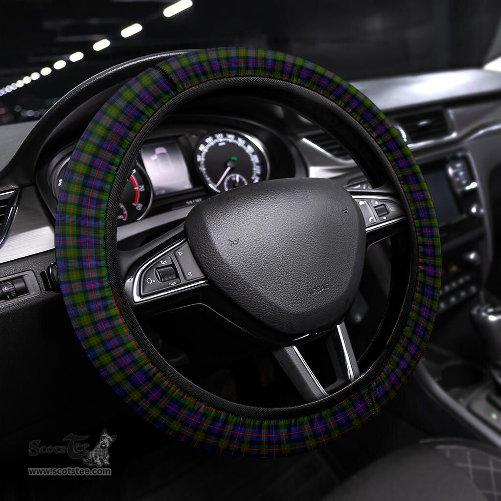 ScotsTee Shop Scottish Murray of Atholl Modern Clan Tartan Steering Wheel Cover