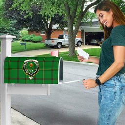 ScotsTee Shop Scottish Don (Tribe-of-Mar) Clan Crest Tartan Mailbox Cover