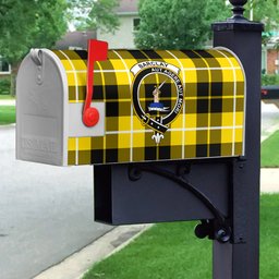 ScotsTee Shop Scottish Barclay Dress Modern Clan Crest Tartan Mailbox Cover