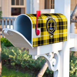 ScotsTee Shop Scottish Barclay Dress Modern Clan Crest Tartan Mailbox Cover