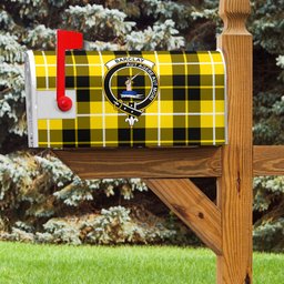 ScotsTee Shop Scottish Barclay Dress Modern Clan Crest Tartan Mailbox Cover