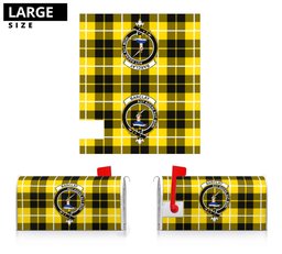 ScotsTee Shop Scottish Barclay Dress Modern Clan Crest Tartan Mailbox Cover