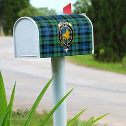 ScotsTee Shop Scottish Campbell (of Breadalbane) Clan Crest Tartan Mailbox Cover