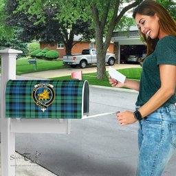 ScotsTee Shop Scottish Campbell (of Breadalbane) Clan Crest Tartan Mailbox Cover