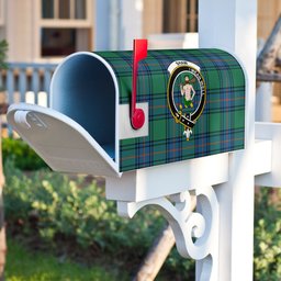 ScotsTee Shop Scottish Shaw of Sauchie Clan Crest Tartan Mailbox Cover