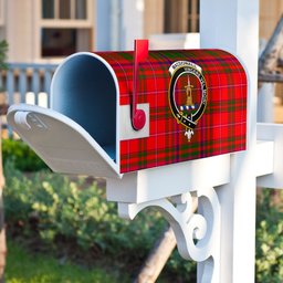 ScotsTee Shop Scottish MacDowall (of Garthland) Clan Crest Tartan Mailbox Cover