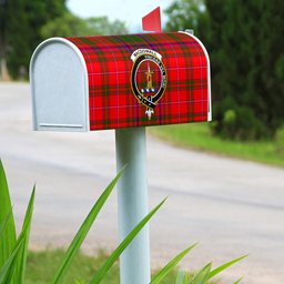 ScotsTee Shop Scottish MacDowall (of Garthland) Clan Crest Tartan Mailbox Cover