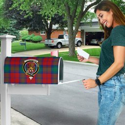 ScotsTee Shop Scottish Fotheringham Modern Clan Crest Tartan Mailbox Cover