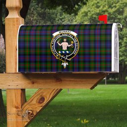 ScotsTee Shop Scottish Murray of Atholl Modern Clan Crest Tartan Mailbox Cover