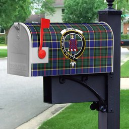 ScotsTee Shop Scottish Ogilvie Hunting Modern Clan Crest Tartan Mailbox Cover
