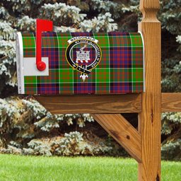 ScotsTee Shop Scottish MacDonald of Clan Ranald Clan Crest Tartan Mailbox Cover