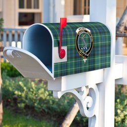 ScotsTee Shop Scottish MacNeil of Colonsay Clan Crest Tartan Mailbox Cover