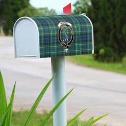 ScotsTee Shop Scottish MacNeil of Colonsay Clan Crest Tartan Mailbox Cover