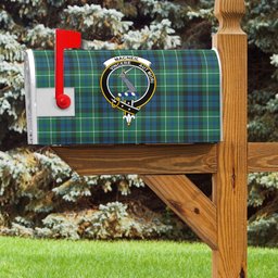ScotsTee Shop Scottish MacNeil of Colonsay Clan Crest Tartan Mailbox Cover