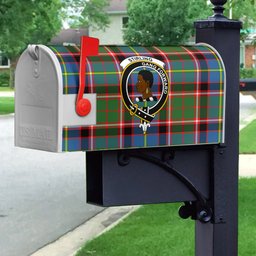 ScotsTee Shop Scottish Stirling (of Keir) Clan Crest Tartan Mailbox Cover