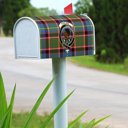 ScotsTee Shop Scottish Stirling (of Keir) Clan Crest Tartan Mailbox Cover