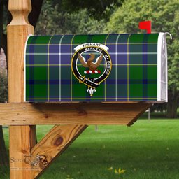 ScotsTee Shop Scottish Wishart Hunting Clan Crest Tartan Mailbox Cover