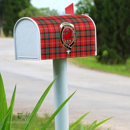 ScotsTee Shop Scottish Stewart (Stuart) of Bute Clan Crest Tartan Mailbox Cover