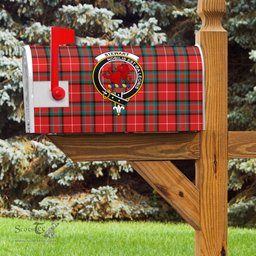 ScotsTee Shop Scottish Stewart (Stuart) of Bute Clan Crest Tartan Mailbox Cover