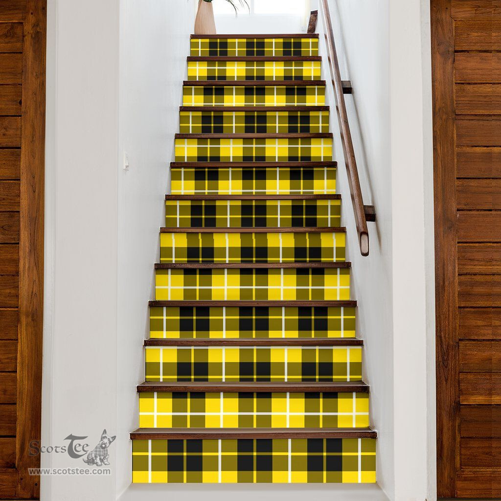 ScotsTee Shop Scottish Barclay Dress Modern Clan Tartan Stair Stickers