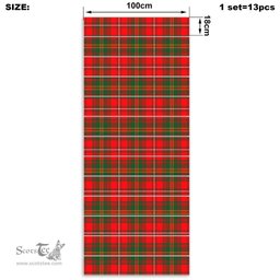 ScotsTee Shop Scottish Hay ModernHay Modern Clan Tartan Stair Stickers