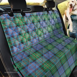 ScotsTee Shop Scottish Bowie Ancient Clan Tartan Pet Seat Cover, Dog Car Seat Cover