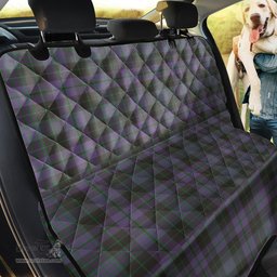 ScotsTee Shop Scottish Clergy Green Clan Tartan Pet Seat Cover, Dog Car Seat Cover